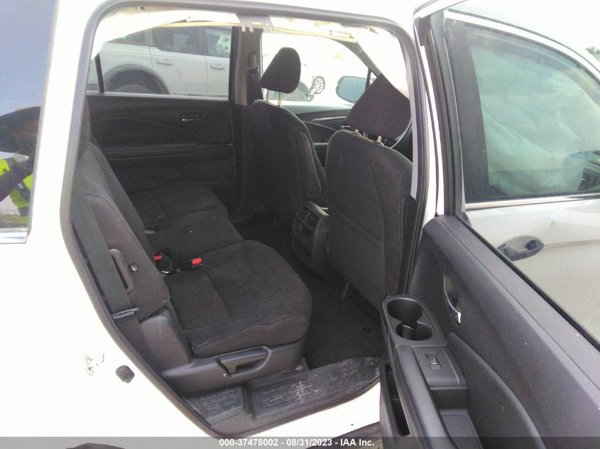 2019 Honda Pilot Lx VIN: 5FNYF6H17KB085635 Lot: 37478002