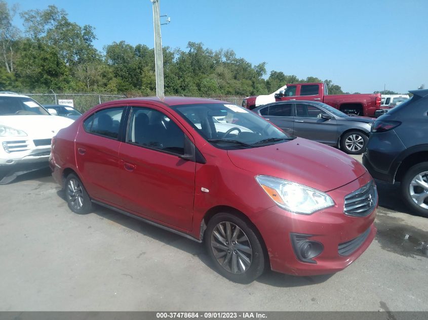 ML32F3FJ7KHF11370 2019 Mitsubishi Mirage G4 Es