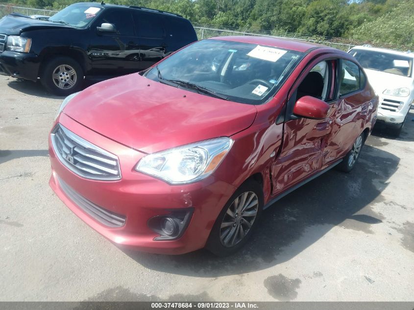 2019 Mitsubishi Mirage G4 Es VIN: ML32F3FJ7KHF11370 Lot: 37478684