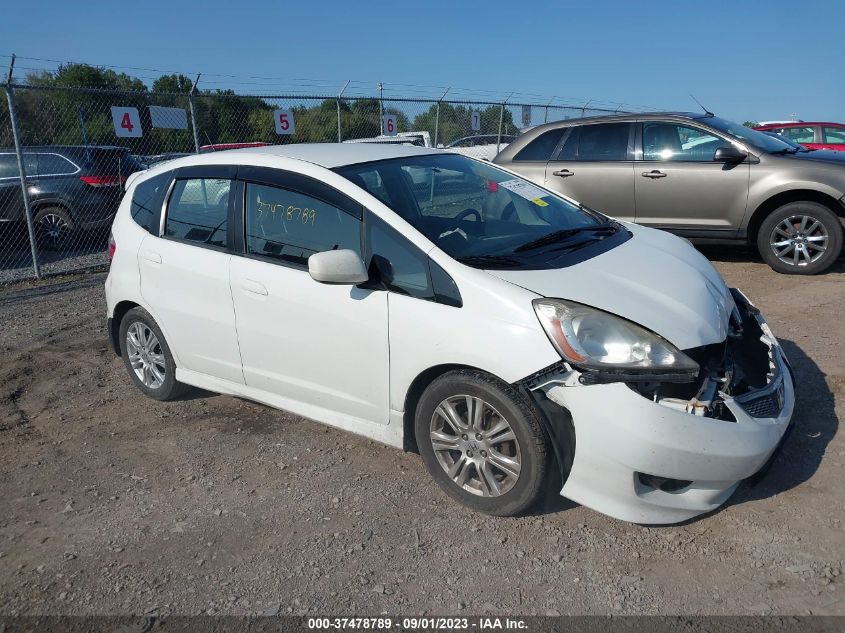 2009 Honda Fit Sport W/Navi VIN: JHMGE87679S013658 Lot: 37478789