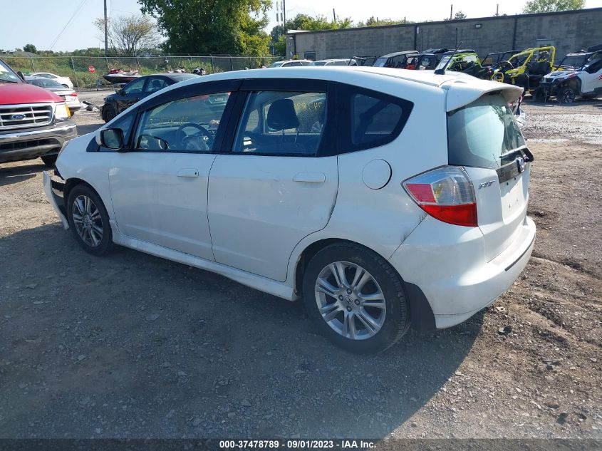 2009 Honda Fit Sport W/Navi VIN: JHMGE87679S013658 Lot: 37478789