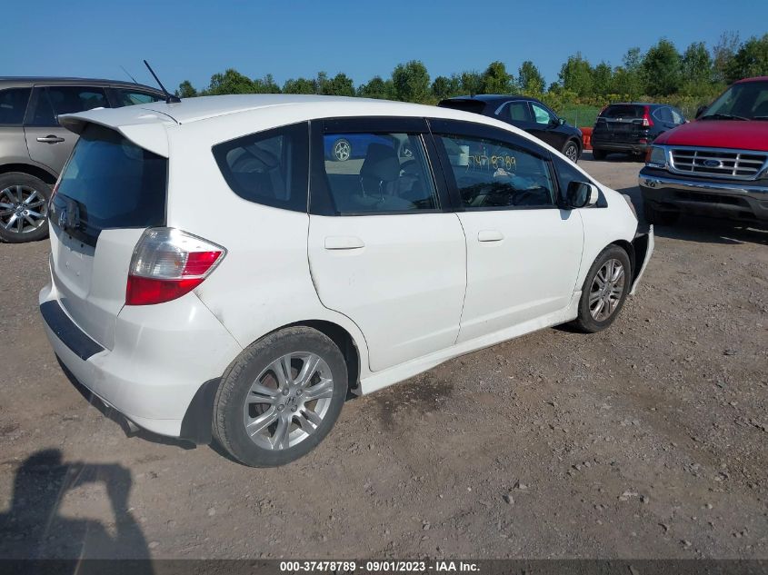 2009 Honda Fit Sport W/Navi VIN: JHMGE87679S013658 Lot: 37478789