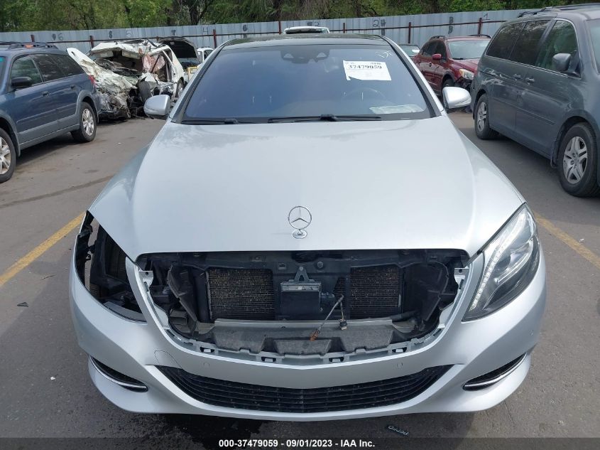 2015 Mercedes-Benz S 550 4Matic VIN: WDDUG8FB0FA125447 Lot: 37479059