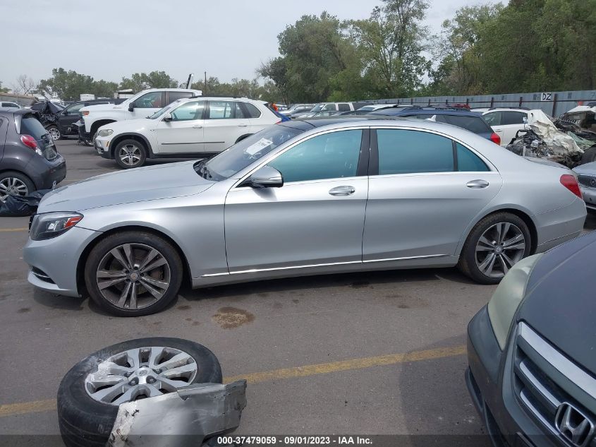 2015 Mercedes-Benz S 550 4Matic VIN: WDDUG8FB0FA125447 Lot: 37479059