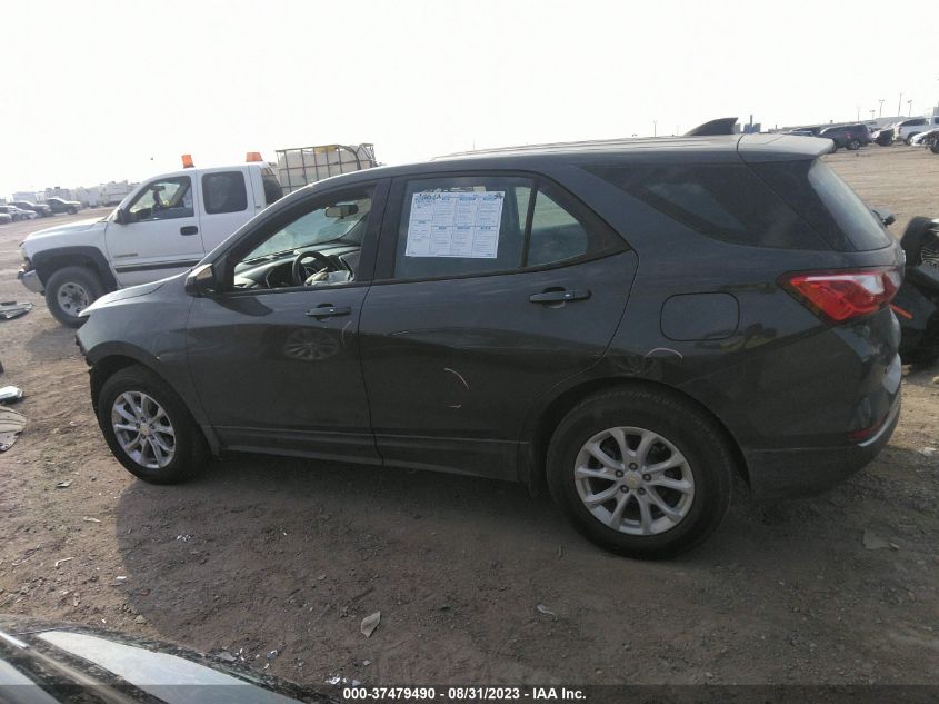 2018 Chevrolet Equinox Ls VIN: 3GNAXHEV6JS587597 Lot: 37479490