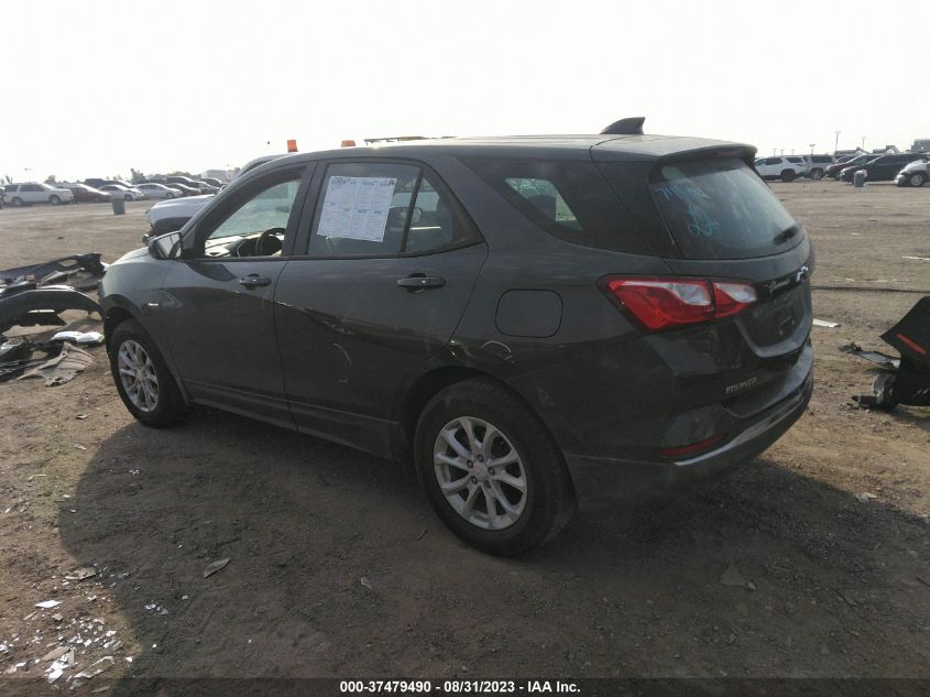 2018 Chevrolet Equinox Ls VIN: 3GNAXHEV6JS587597 Lot: 37479490