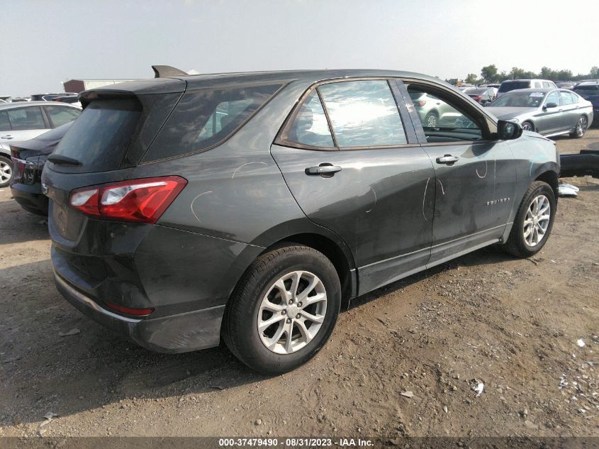 2018 Chevrolet Equinox Ls VIN: 3GNAXHEV6JS587597 Lot: 37479490