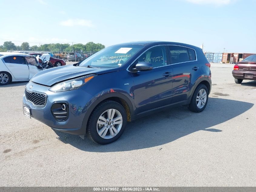 VIN KNDPMCAC1H7192612 2017 KIA Sportage, LX no.2