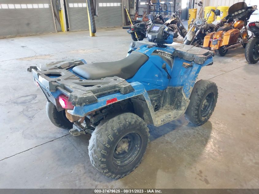 2018 Polaris Sportsman 450 H.o. VIN: 4XASEA503JA261229 Lot: 37479625