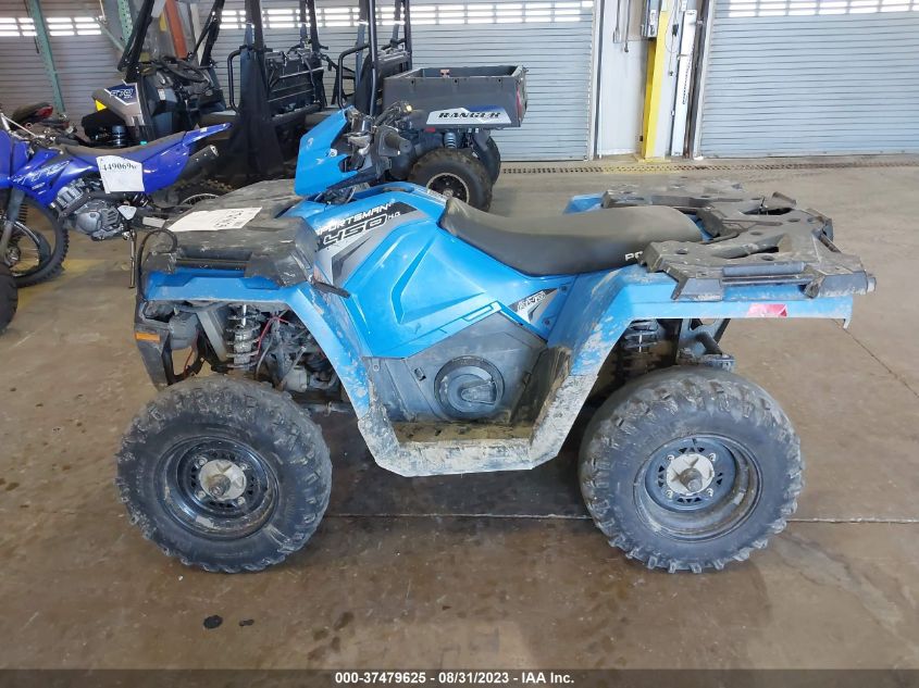 2018 Polaris Sportsman 450 H.o. VIN: 4XASEA503JA261229 Lot: 37479625