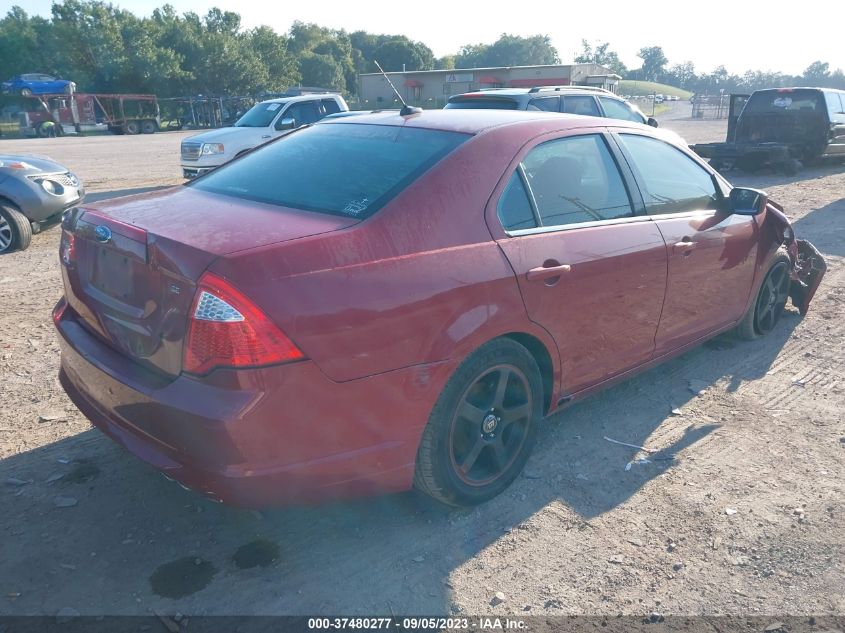 2010 Ford Fusion Se VIN: 3FAHP0HA4AR132729 Lot: 37480277