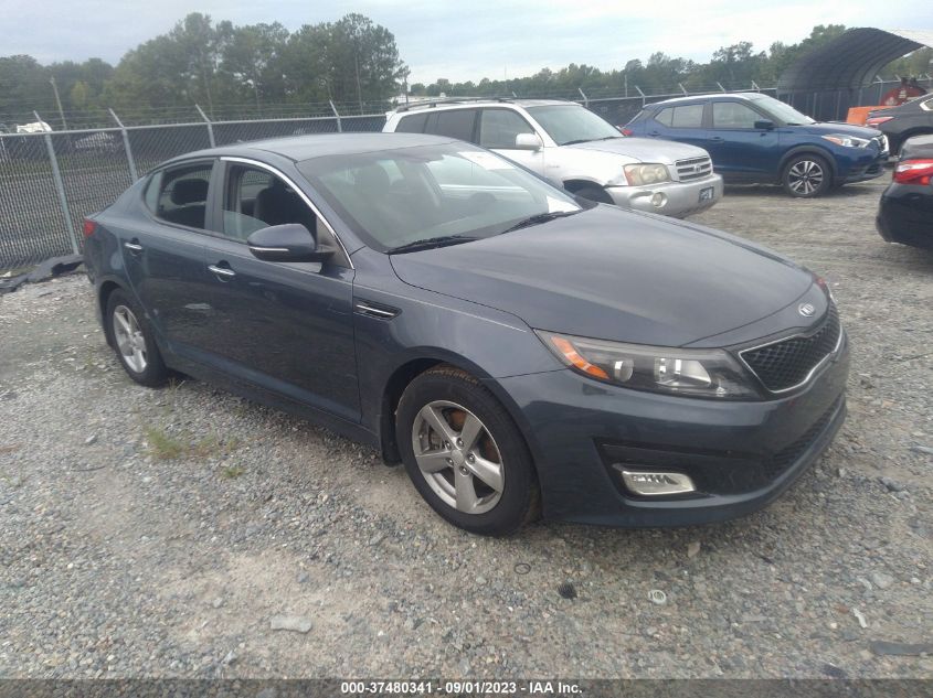 2015 Kia Optima Lx VIN: 5XXGM4A71FG377353 Lot: 37480341