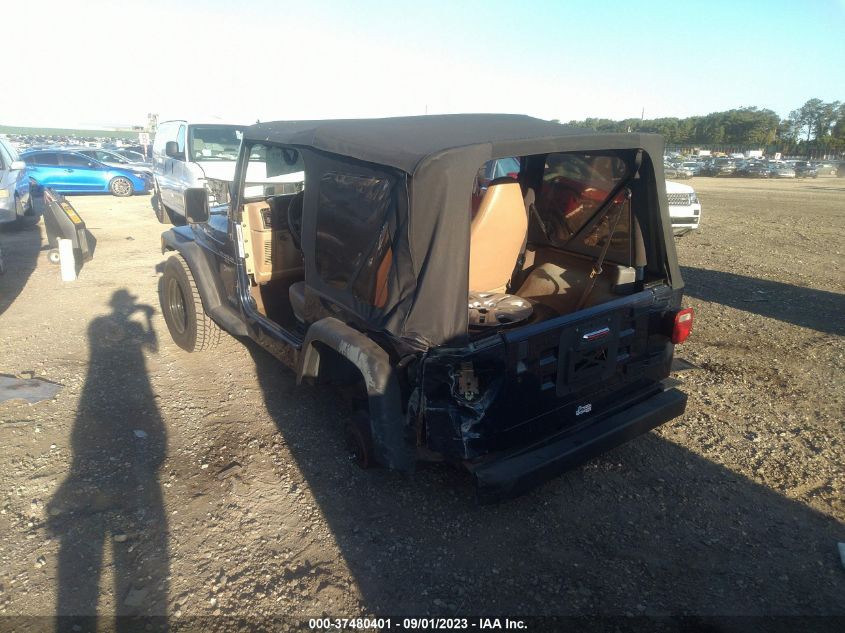 2000 Jeep Wrangler Sport VIN: 1J4FA49S6YP715686 Lot: 37480401