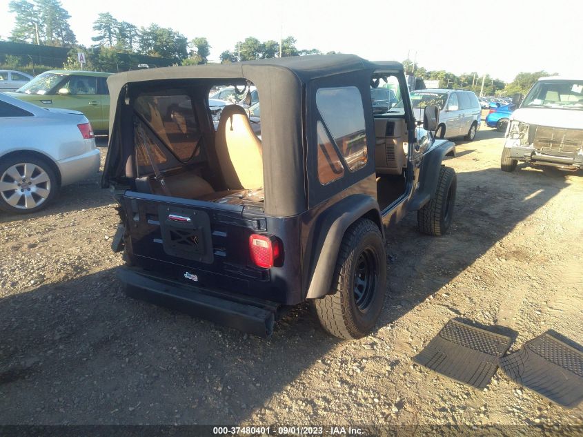 2000 Jeep Wrangler Sport VIN: 1J4FA49S6YP715686 Lot: 37480401