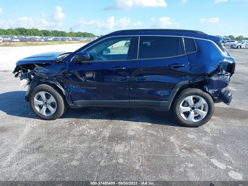 2021 Jeep Compass Latitude Fwd VIN: 3C4NJCBB9MT592610 Lot: 37480459