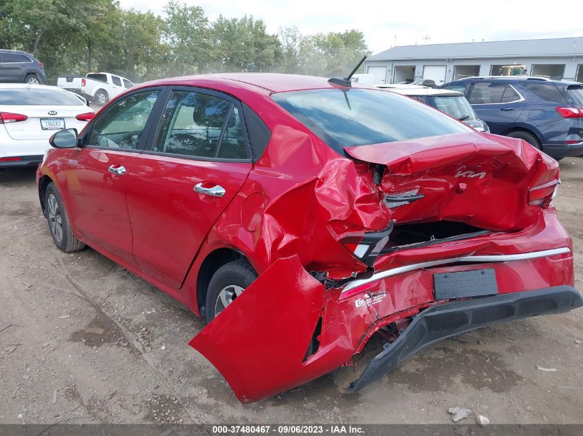 2023 Kia Rio S VIN: 3KPA24AD5PE572450 Lot: 37480467