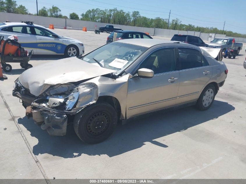 2003 Honda Accord 2.4 Lx VIN: JHMCM56373C015662 Lot: 37480691