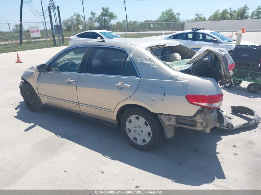 2003 Honda Accord 2.4 Lx VIN: JHMCM56373C015662 Lot: 37480691