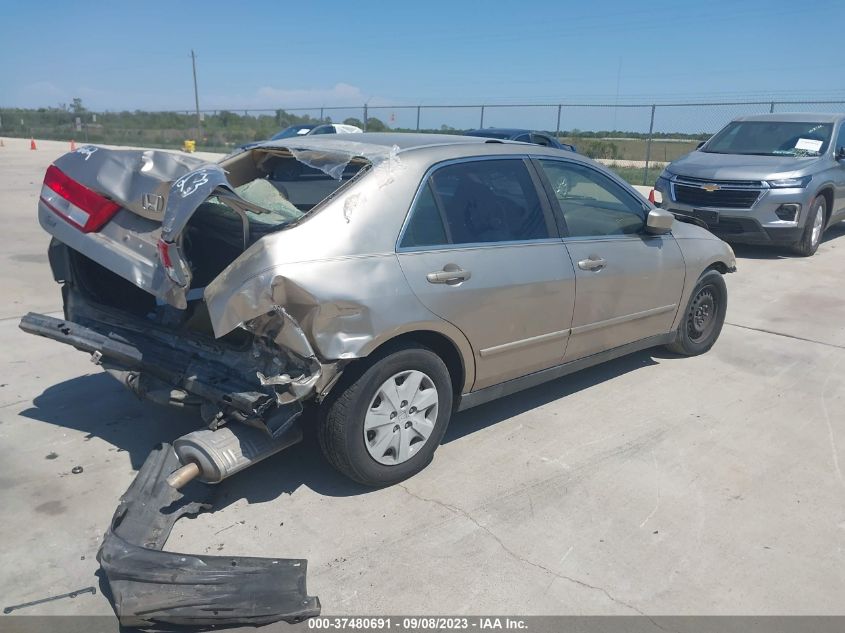 2003 Honda Accord 2.4 Lx VIN: JHMCM56373C015662 Lot: 37480691