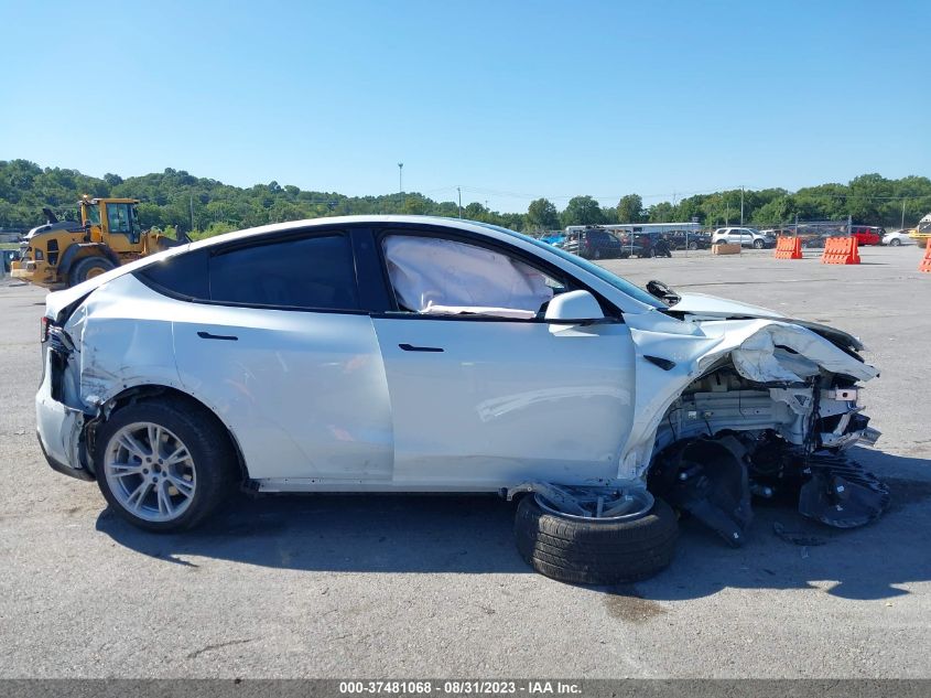 2023 Tesla Model Y Awd/Long Range Dual Motor All-Wheel Drive VIN: 7SAYGDEE0PF624311 Lot: 37481068