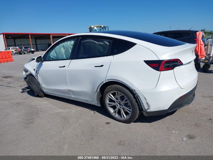 2023 Tesla Model Y Awd/Long Range Dual Motor All-Wheel Drive VIN: 7SAYGDEE0PF624311 Lot: 37481068