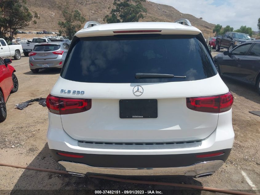 2020 Mercedes-Benz Glb Glb 250 VIN: WDC4M4GB7LW001601 Lot: 37482151