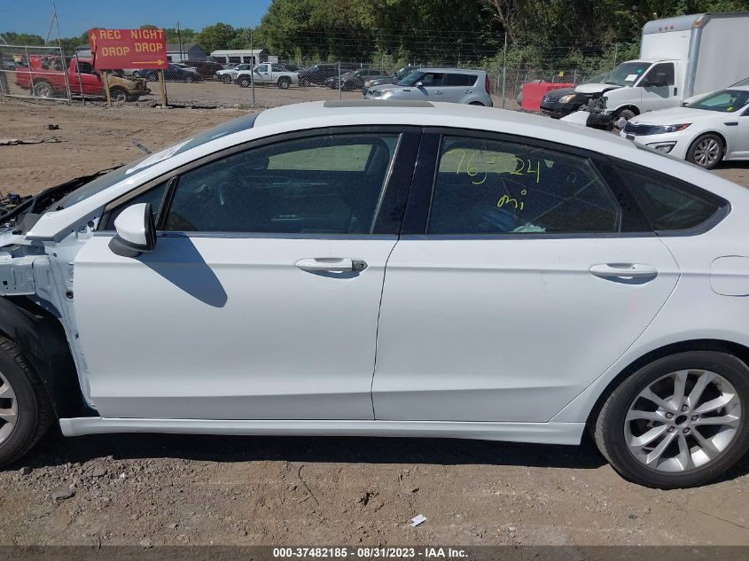 2020 Ford Fusion Se VIN: 3FA6P0HD6LR172511 Lot: 37482185