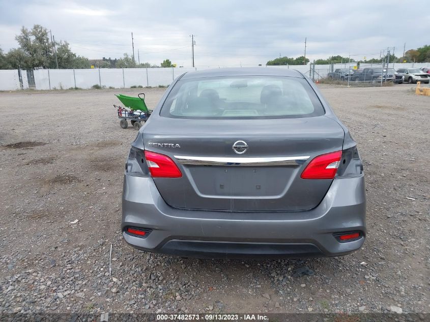 2019 Nissan Sentra S VIN: 3N1AB7AP4KY338256 Lot: 37482573