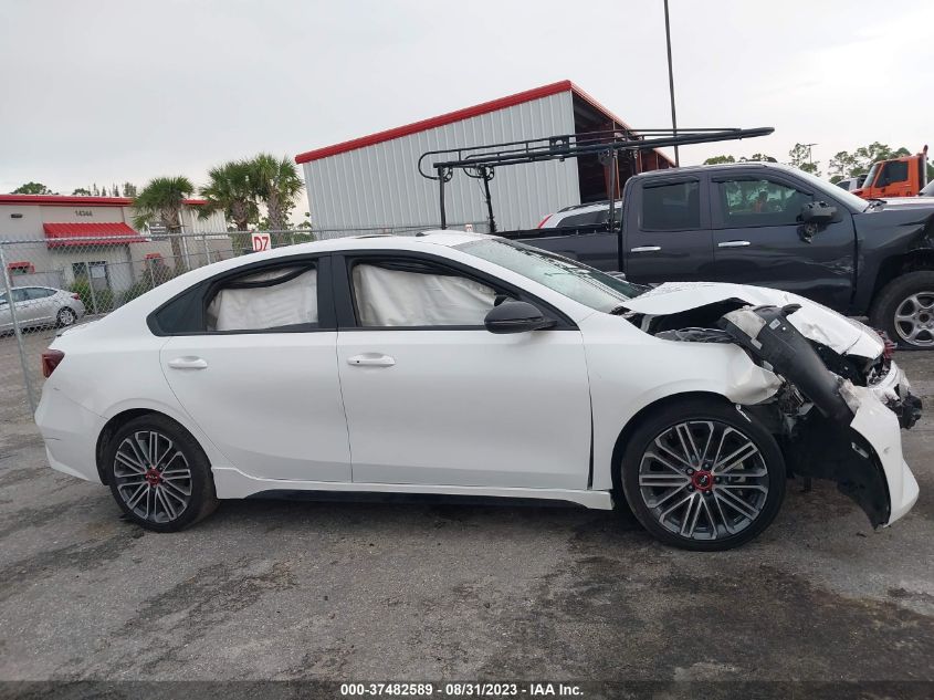 2022 Kia Forte Gt VIN: 3KPF44ACXNE486748 Lot: 37482589