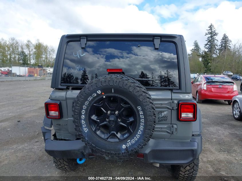 2023 Jeep Wrangler 4Xe 4X4 VIN: 1C4JJXN67PW630886 Lot: 37482729