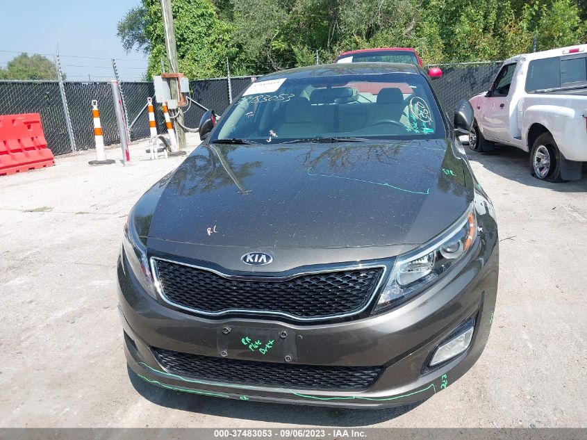 2014 Kia Optima Lx VIN: 5XXGM4A75EG295608 Lot: 37483053