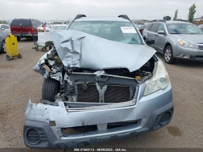 2013 Subaru Outback 2.5I VIN: 4S4BRBAC4D3279827 Lot: 37483113