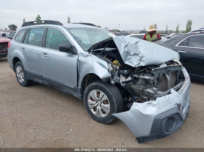 2013 Subaru Outback 2.5I VIN: 4S4BRBAC4D3279827 Lot: 37483113