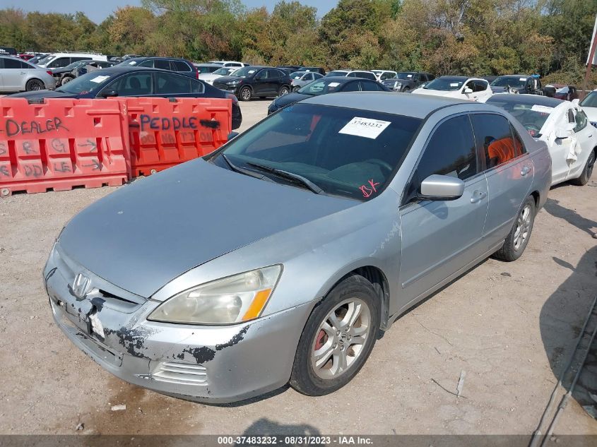 2006 Honda Accord Sdn Lx Se VIN: 1HGCM56306A019166 Lot: 37483232