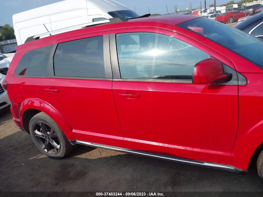 2018 Dodge Journey Crossroad VIN: 3C4PDCGG2JT378493 Lot: 37483244