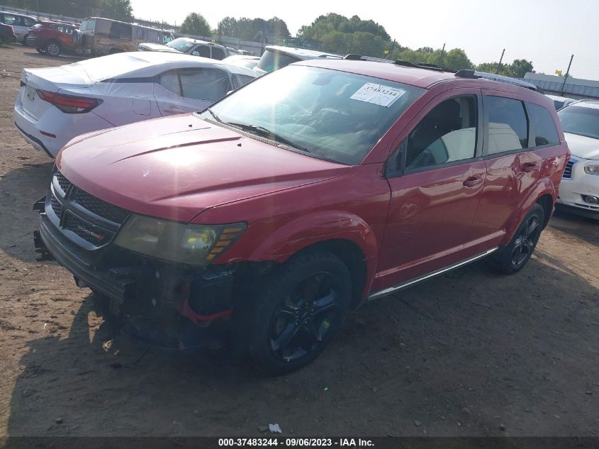 3C4PDCGG2JT378493 2018 Dodge Journey Crossroad