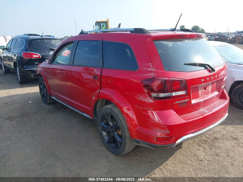 2018 Dodge Journey Crossroad VIN: 3C4PDCGG2JT378493 Lot: 37483244