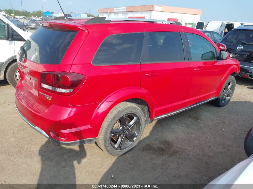 2018 Dodge Journey Crossroad VIN: 3C4PDCGG2JT378493 Lot: 37483244