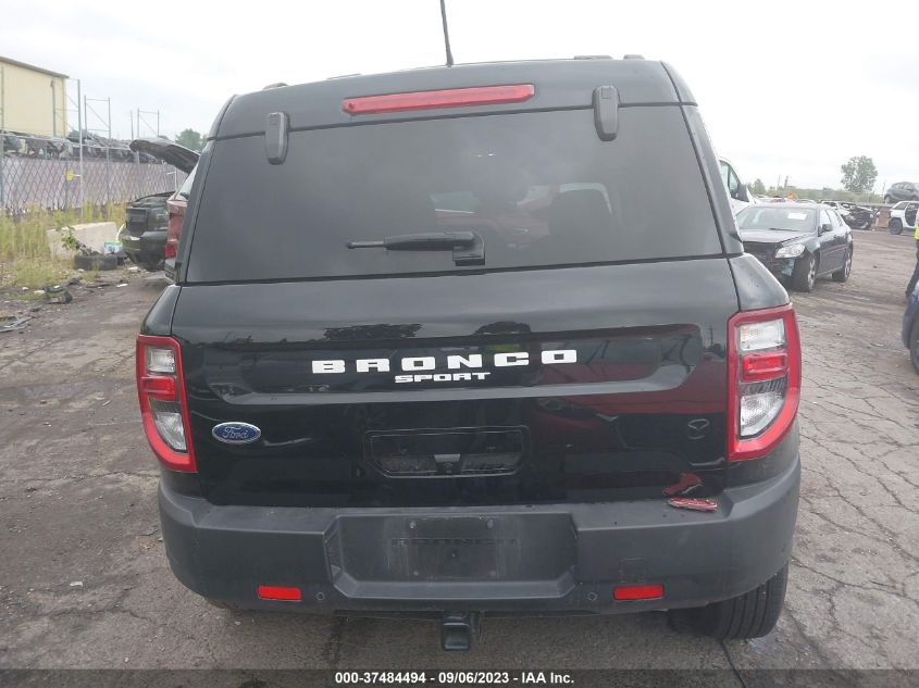 2022 Ford Bronco Sport Big Bend VIN: 3FMCR9B6XNRE17167 Lot: 37484494