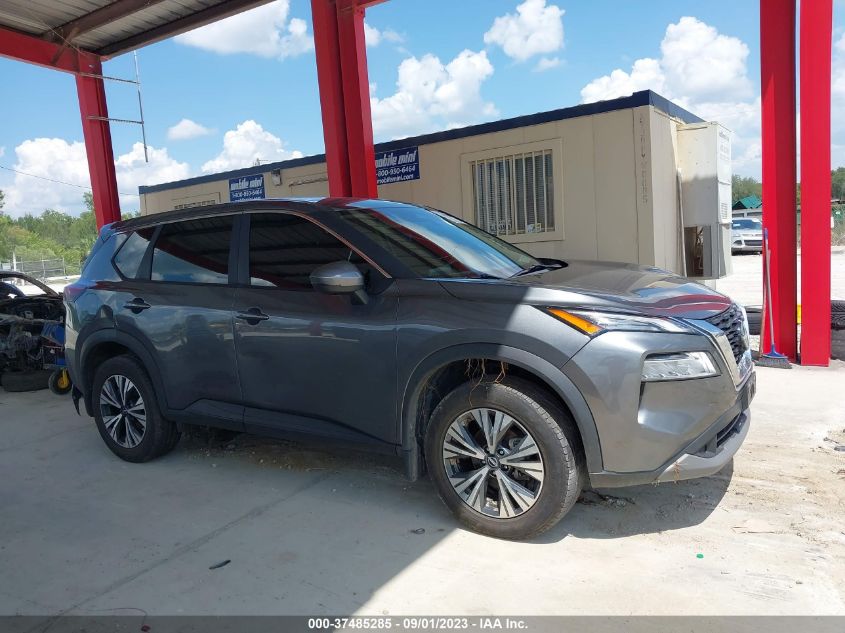 2022 Nissan Rogue Sv VIN: 5N1BT3BB8NC733141 Lot: 37485285