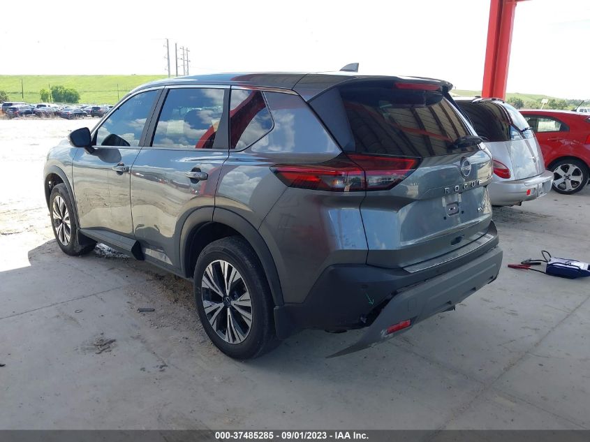2022 Nissan Rogue Sv VIN: 5N1BT3BB8NC733141 Lot: 37485285