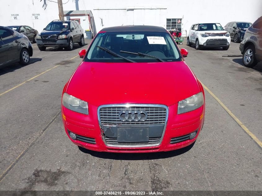 2006 Audi A3 2.0T VIN: WAUMF78P36A201871 Lot: 37486215