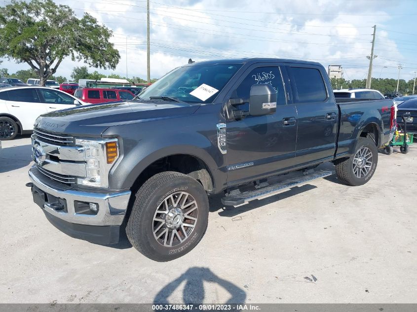 2019 Ford Super Duty F-250 Srw Xl/Xlt/Lariat VIN: 1FT7W2BTXKEC38718 Lot: 37486347