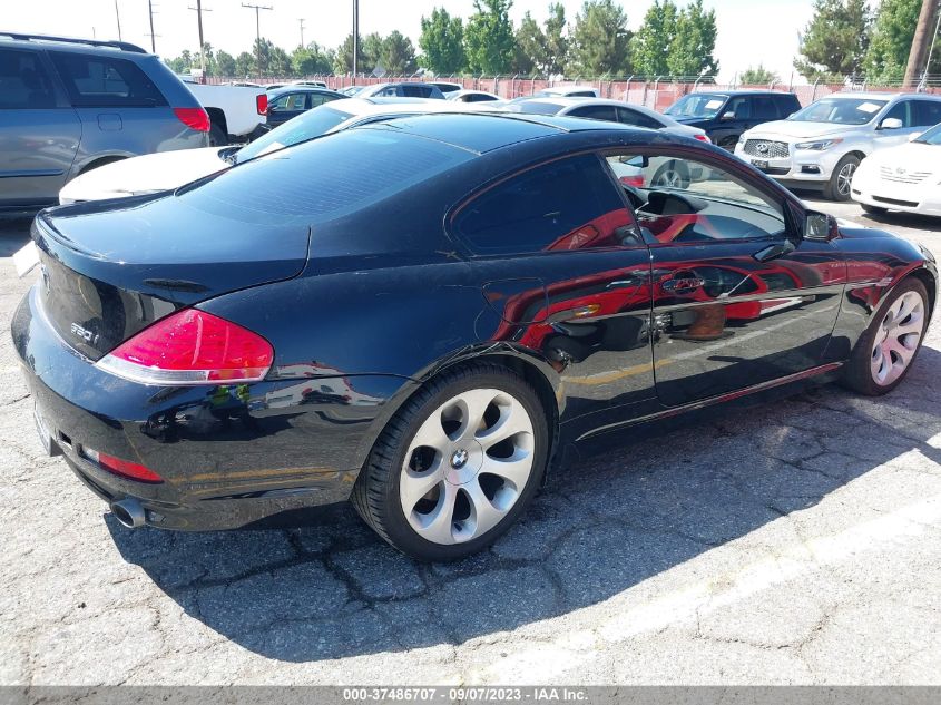 2006 BMW 6 Series 650Ci VIN: WBAEH13446CR50322 Lot: 37486707