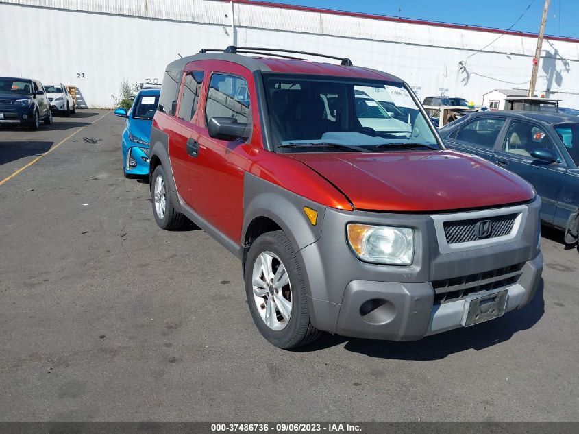 2003 Honda Element Ex VIN: 5J6YH28653L052706 Lot: 37486736