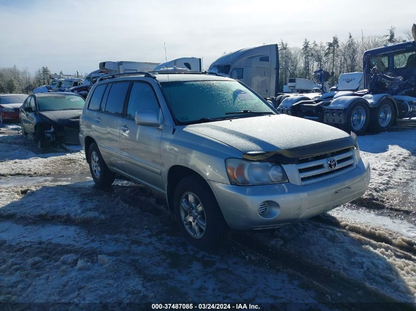 2004 Toyota Highlander V6 VIN: JTEDP21A440009107 Lot: 37487085