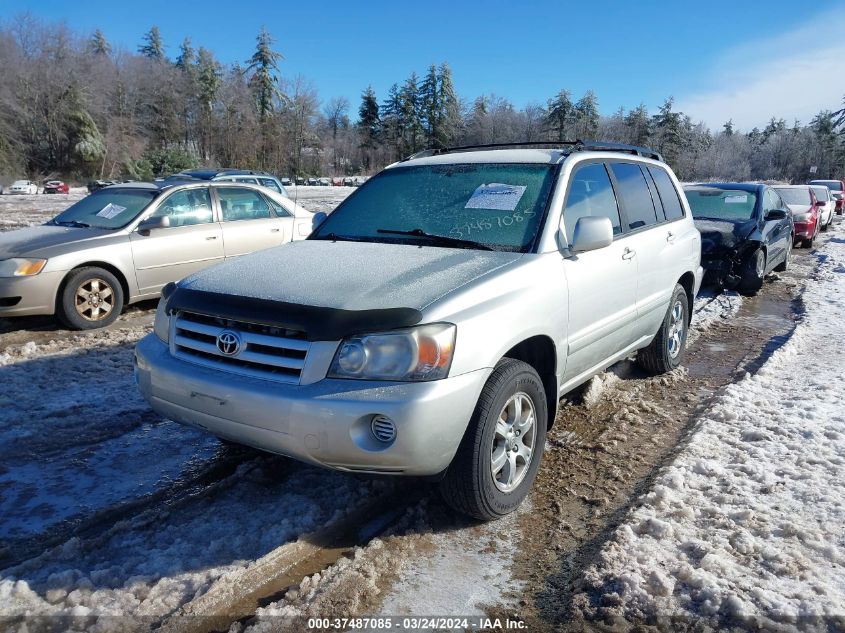 JTEDP21A440009107 2004 Toyota Highlander V6