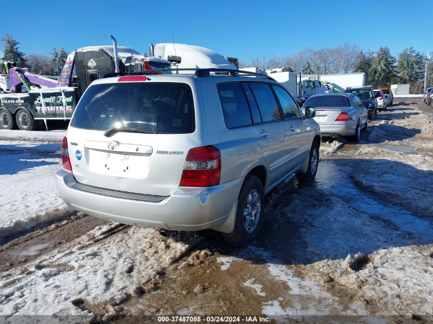 2004 Toyota Highlander V6 VIN: JTEDP21A440009107 Lot: 37487085