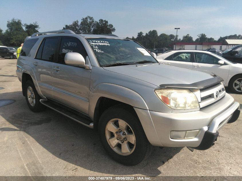 2003 Toyota 4Runner Limited VIN: JTEBT17RX30018161 Lot: 37487979