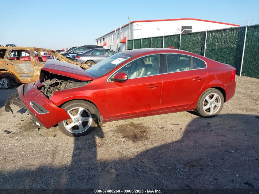 2012 Volvo S60 T5 VIN: YV1622FSXC2118407 Lot: 37488260